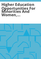 Higher_education_opportunities_for_minorities_and_women__annotated_selections